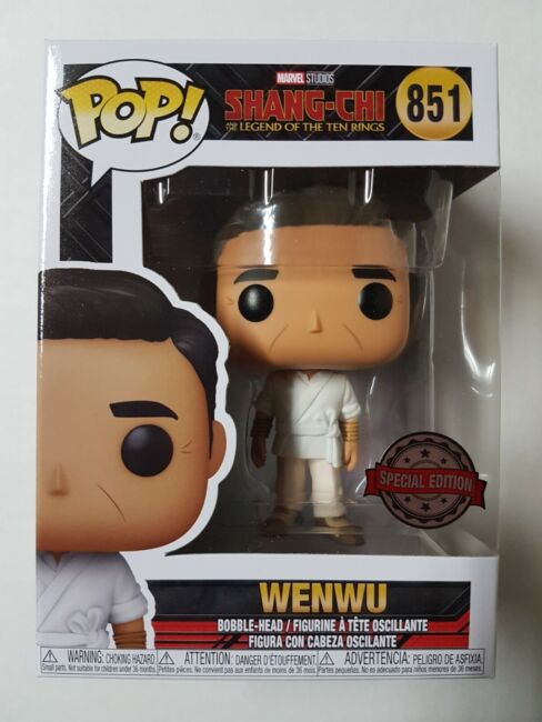 Funko Pop Marvel Shang-Chi #851 Wenwu Special Edition Figure