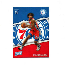 Load image into Gallery viewer, 2021 Panini Father&#39;s Day Tyrese Maxey #RC10 Philadelphia 76ers
