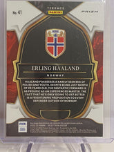 Load image into Gallery viewer, 2022-23 Select FIFA Erling Haaland Silver Prizm #41 Norway - walk-of-famesports
