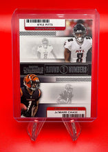 Load image into Gallery viewer, 2021 Panini Contenders #RN-KPI Ja&#39;Marr Chase Kyle Pitts Rookie - walk-of-famesports
