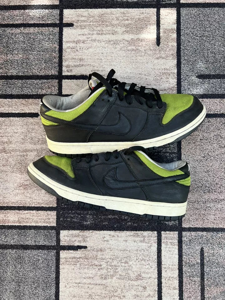 Nike Dunk Low Pro KERMIT THE FROG Midnight Fog Green White Size 9.5M / 11W