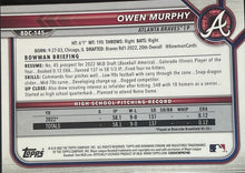 Load image into Gallery viewer, 2022 Bowman Chrome Draft Sapphire Edition Owen Murphy #BDC-145
