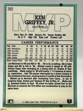 Load image into Gallery viewer, 1990 Leaf Ken Griffey Jr. #392 Seattle Mariners
