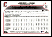 Load image into Gallery viewer, 2022 Topps Chrome Jose Ramirez Prism Refractor #151 Guardians
