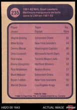 Load image into Gallery viewer, 1982 O-Pee-Chee #235 Wayne Gretzky League Leaders
