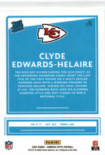 Load image into Gallery viewer, 2020 Select Donruss Optic Holo Refractor #171 Clyde Edwards-Helaire
