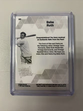 Load image into Gallery viewer, 2021 Pieces Of The Past Babe Ruth Glove Relic

