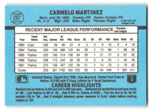 Load image into Gallery viewer, 1988 Donruss Carmelo Martinez #287 San Diego Padres
