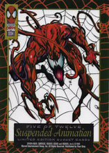 将图片加载到图库查看器，1994 Fleer Marvel Cards Suspended Animation #5 - Carnage
