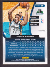 Load image into Gallery viewer, 2012-13 Totally Certified Basketball Jersey Red 88 Derrick Williams Timberwolves
