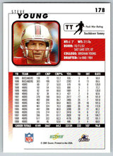 Load image into Gallery viewer, 2001 Score Steve Young #178 San Francisco 49ers
