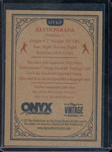 Load image into Gallery viewer, 2022 Onyx Vintage Extended #OVKP Kevin Parada - New York Mets
