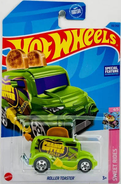 Hot Wheels Roller Toaster Sweet Rides 4/5 59/250 - Assorted Colors