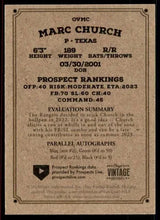Load image into Gallery viewer, 2023 Onyx Vintage #OVMC Marc Church - Texas Rangers
