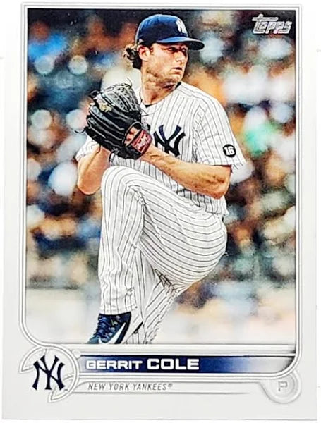 2022 Topps Series 1 Gerrit Cole #35 New York Yankees