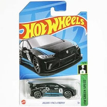 Load image into Gallery viewer, Hot Wheels Jaguar I-Pace eTrophy HW Green Speed 9/10 158/250 (Black)
