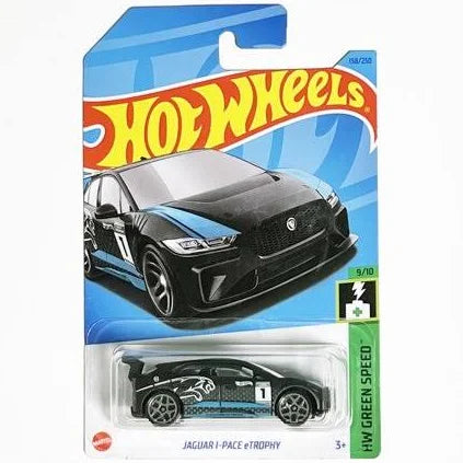 Hot Wheels Jaguar I-Pace eTrophy HW Green Speed 9/10 158/250 (Black)