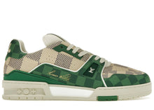 Load image into Gallery viewer, Louis Vuitton LV Trainer Damier White Green Size 10M / 11.5W

