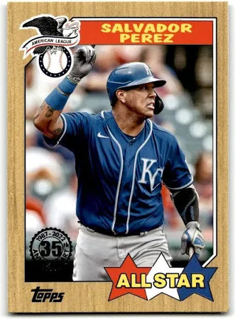 2022 Topps Salvador Perez #87AS-32 Kansas City Royals