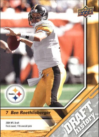 2009 Upper Deck Ben Roethlisberger Draft Edition #165 Pittsburgh Steelers