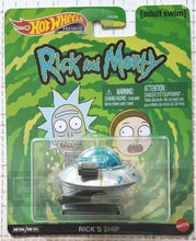 Load image into Gallery viewer, Hot Wheels Premium Pop Culture Rick and Morty, Rick&#39;s Ship (adult swim)
