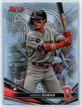 Load image into Gallery viewer, 2022 Bowman&#39;s Best - Jarren Duran - #11 Refractor Rookie Card RED SOX RC
