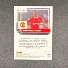 Load image into Gallery viewer, 2022-23 Donruss Optic FIFA Orange Cracked Ice Marcus Rashford #167
