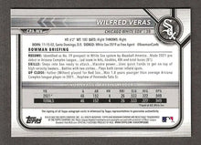 Load image into Gallery viewer, 2022 Bowman Chrome Prospect ON CARD Auto Wilfred Veras Auto #CPA-WA Chicago White Sox
