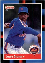 Load image into Gallery viewer, 1988 Donruss Jesse Orosco #192 NY Mets
