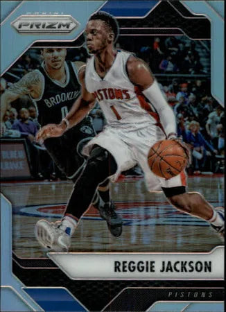 2016-17 Panini Prizm Reggie Jackson #202 Detroit Pistons