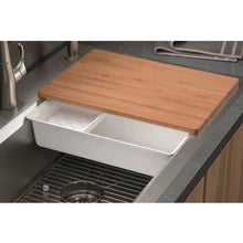 تحميل الصورة إلى عارض المعرض، Kohler Cater 33&quot; x 22&quot; x 9&quot; Top Mount Undermount Single Bowl Kitchen Sink Kit
