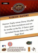 Load image into Gallery viewer, 2009 Upper Deck 20th Anniversary Florida Gators #1088

