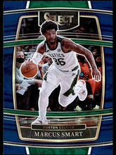 Load image into Gallery viewer, 2021-22 Panini Select Marcus Smart Blue Prizm #32 Boston Celtics

