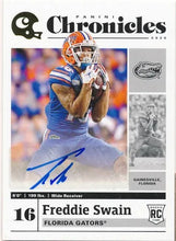 Load image into Gallery viewer, 2020 Panini Chronicles Auto Rookie Freddie Swain #21
