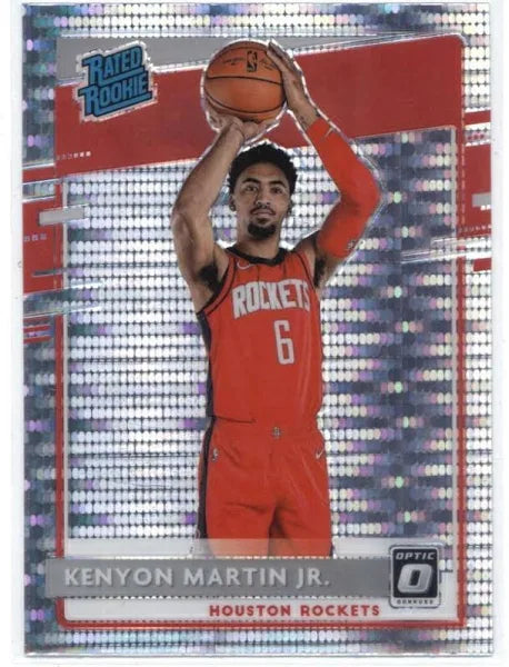 2020-21 Donruss Optic Pulsar Rated Rookies Kenyon Martin Jr. #197 Houston Rockets