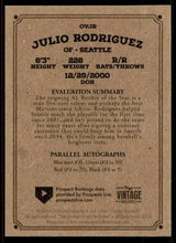 Load image into Gallery viewer, 2023 Onyx Vintage #OVJR - Julio Rodriguez - Seattle Mariners
