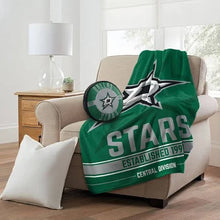 Load image into Gallery viewer, NHL Dallas Stars 15&quot; Cloud Pillow
