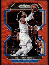 将图片加载到图库查看器，2021-22 Panini Prizm Red Wave #82 Derrick Rose
