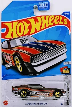 Hot Wheels '71 Mustang Funny Car HW Drag Strip Treasure Hunt