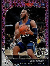 Load image into Gallery viewer, 2019-20 Panini NBA Hoops Premium Prizms Purple Disco Josh Okogie #113 Minnesota Timberwolves

