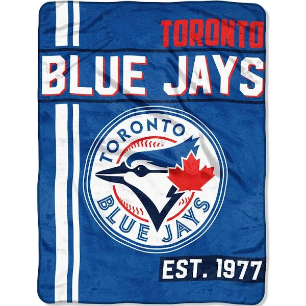 Toronto Blue Jays Walk Off Micro Raschel Throw Blanket