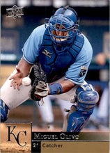 Load image into Gallery viewer, 2009 Upper Deck Miguel Olivo #682 Kansas City Royals
