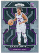 Load image into Gallery viewer, 2021-22 Panini Prizm Davion Mitchell Rookies #312 Sacramento Kings
