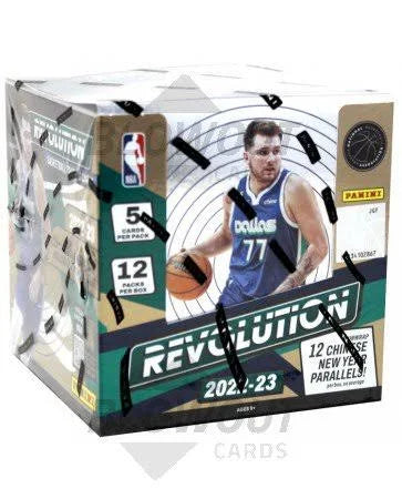 2022-23 Panini Revolution Chinese New Year Basketball Trading Cards Blaster Box