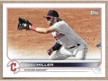 Load image into Gallery viewer, 2022 Topps Owen Miller #CLE-13 Cleveland Guardians
