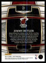 Load image into Gallery viewer, 2021-22 Panini Select Jimmy Butler Blue Prizm #97 Miami Heat
