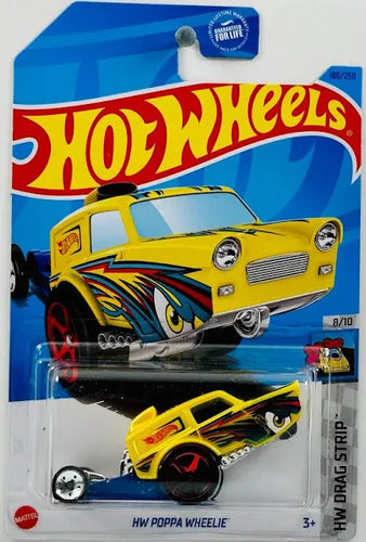 Hot Wheels HW Poppa Wheelie HW Drag Strip 8/10 186/250 - walk-of-famesports
