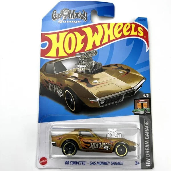 Hot Wheels '68 Corvette - Gas Monkey Garage HW Dream Garage 5/5 139/250