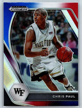 Load image into Gallery viewer, 2021 Panini Prizm Chris Paul Red, White and Blue Prizms #68 Wake Forest Demon Deacons
