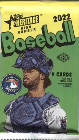 2022 Topps Heritage High Number Baseball Hobby Pack